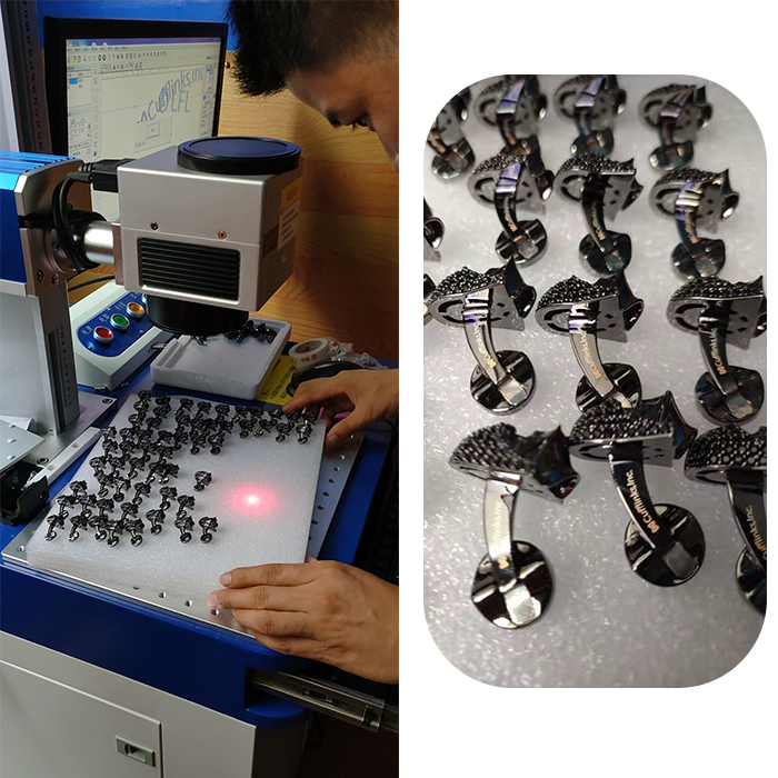 视觉定位激光打标机案例