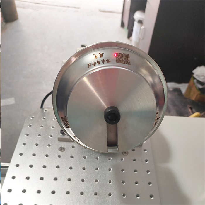 钢瓶二维码激光打码机方便实用案例