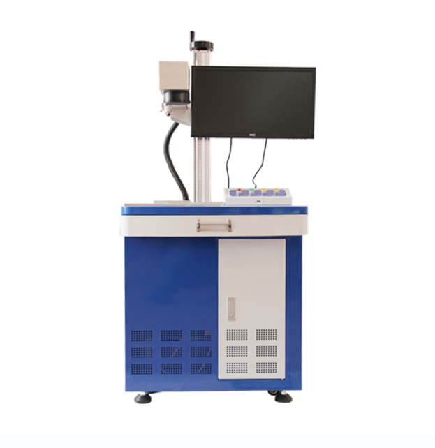 金属法兰盘光纤激光打标机