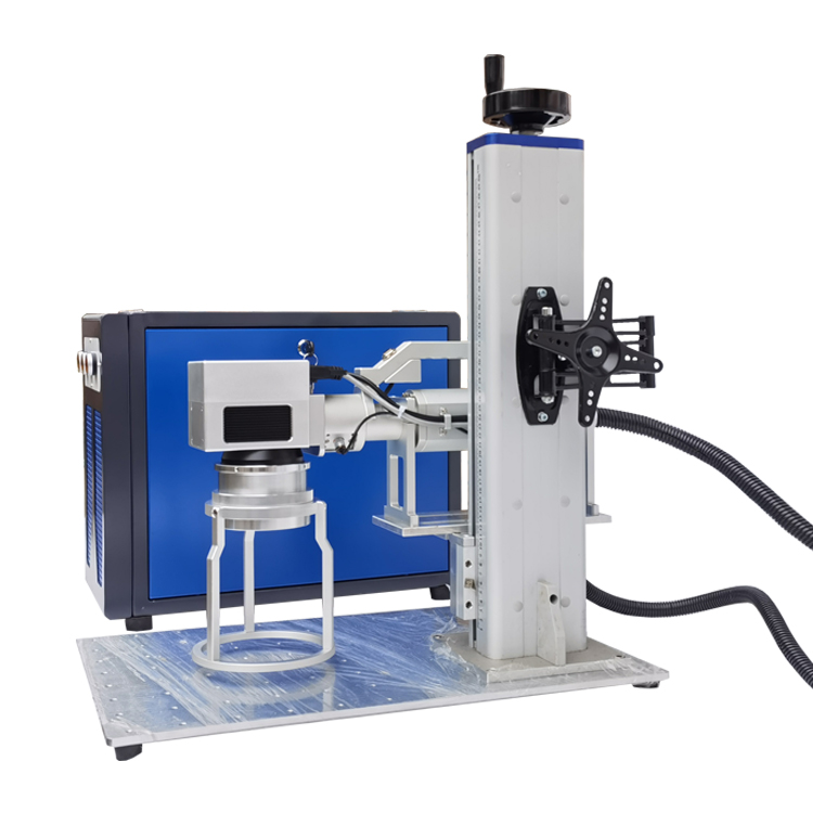 可乐瓶刻字铭牌打标-不锈钢金属激光镭雕机