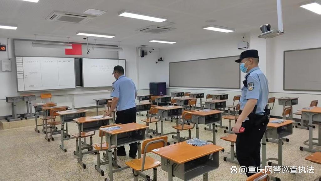 网警护航2025高考,警方护航高考